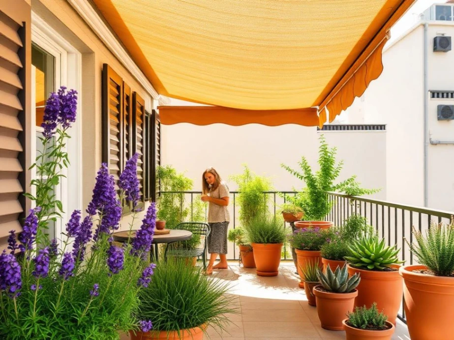 Südbalkon gestalten — Sonne richtig nutzen